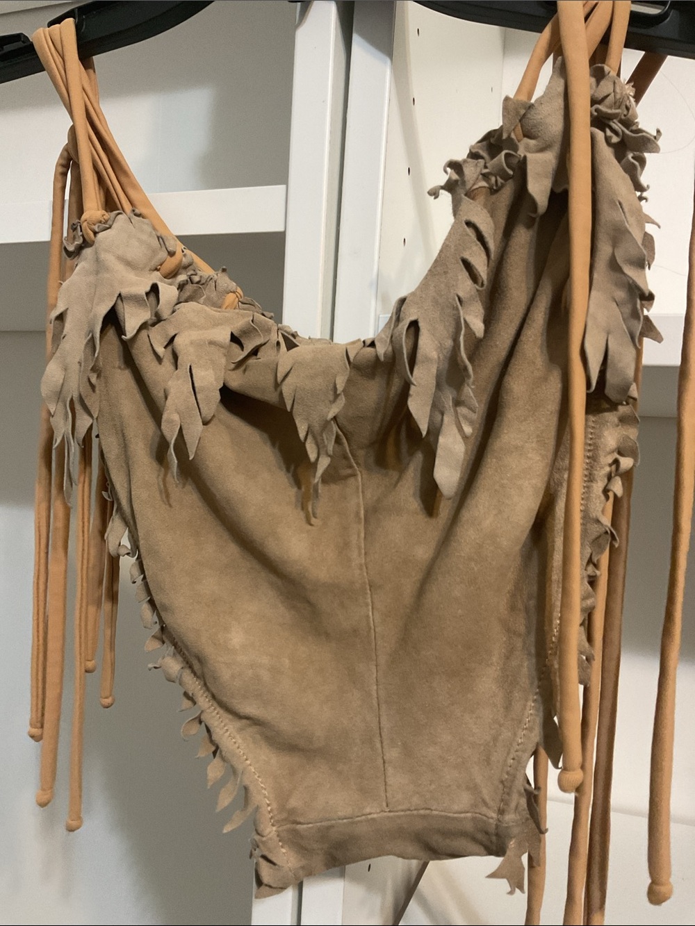 UJENA Diamond Head Chamois Bikini Bottom - 100% Suede • MED - Picture 12 of 12